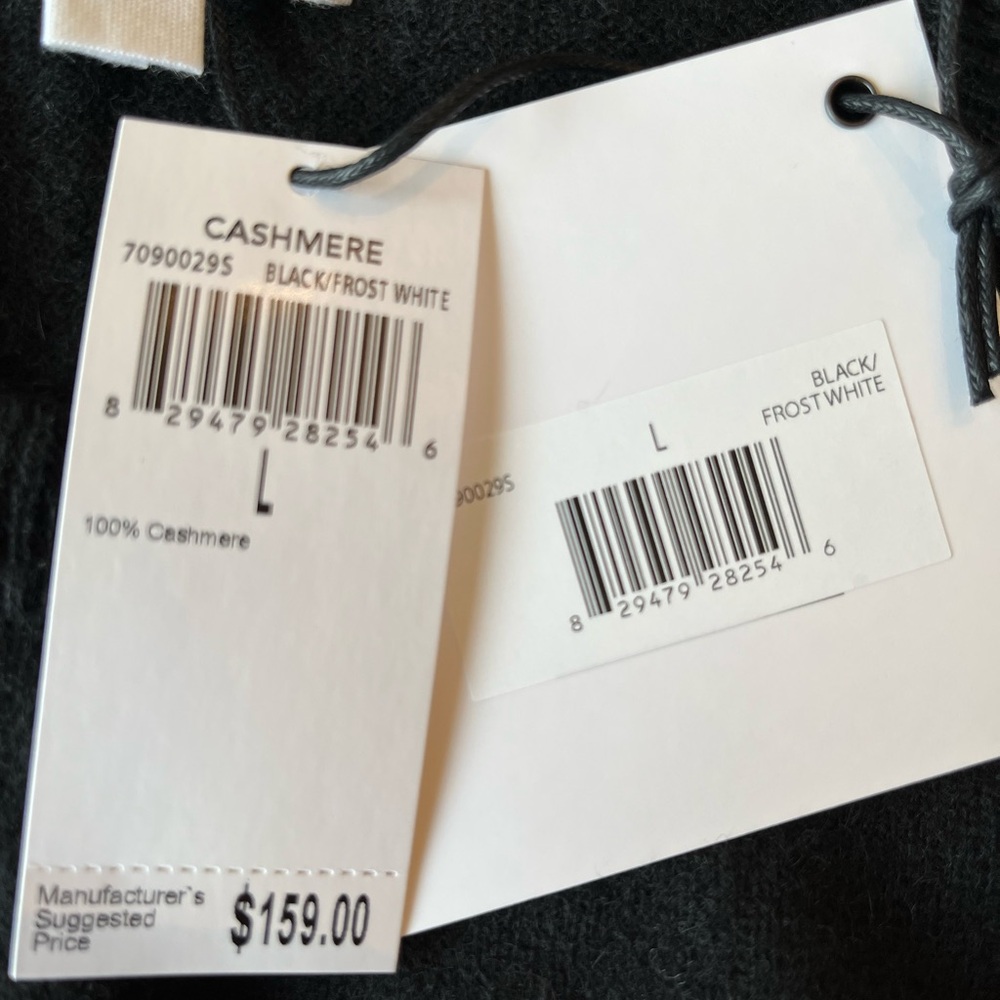 NWT 100% Cashmere “Out of Office” Sweater - Picture 4 of 5